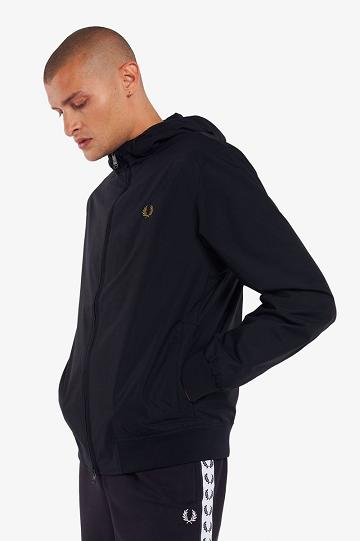 Geaca Barbati Fred Perry Cu Glugă Brentham Bleumarin | RO 1193LISH